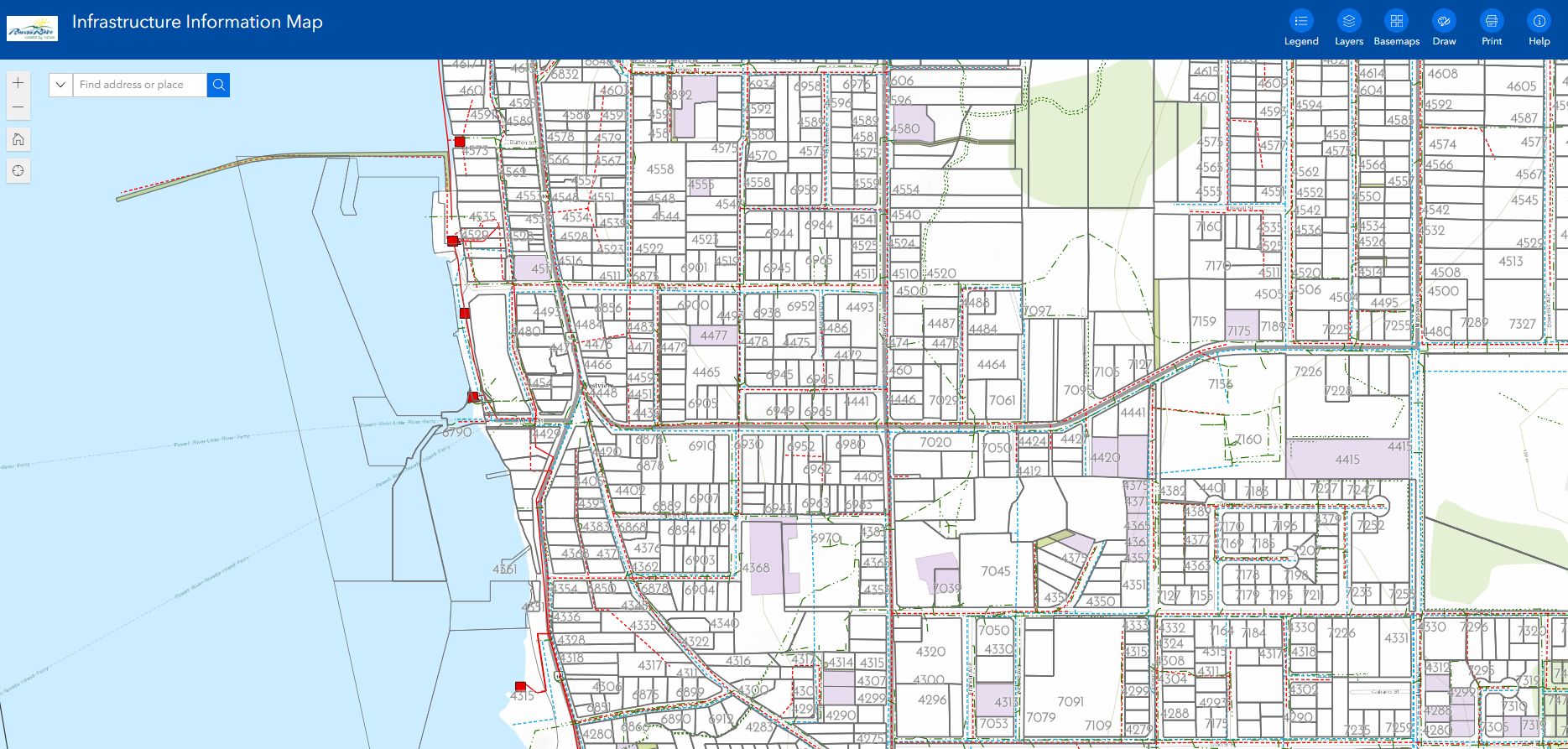 City of Powell River Interactive Map City of Powell River